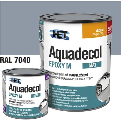 Het Aquadecol Epoxy M 10kg RAL 7040