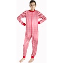 Dětský overal červené biela