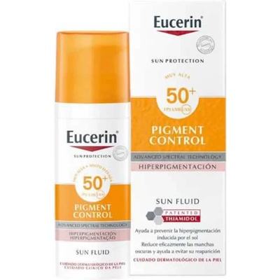 Eucerin Fluid SPF50 50ml Sunscreen - White