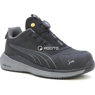 PUMA DISC S1P ESD polobotka černá