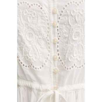 Pepe Jeans Рокля Pepe Jeans ELEANOR в бежово дълга разкроена PL953700 (PL953700)