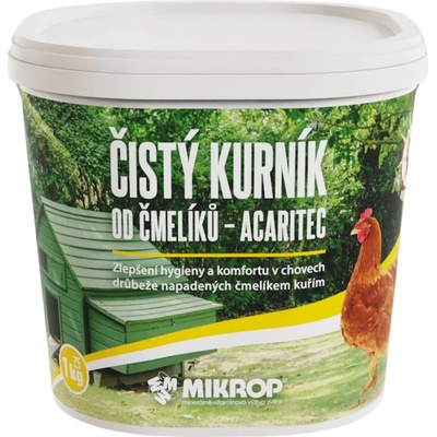 Mikrop Čistý kurník od čmelíků Acaritec 1kg – Zboží Dáma