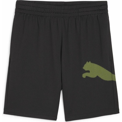 Puma TRAIN ALL DAY BIG CAT SHORT čierna svetlo zelená