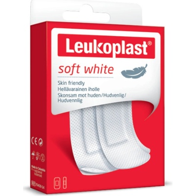 LEUKOPLAST Soft white 2 veľkosti 20 ks 7321808