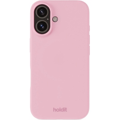 Holdit Калъф Holdit - Silicone, iPhone 16, розов (7330985165061)