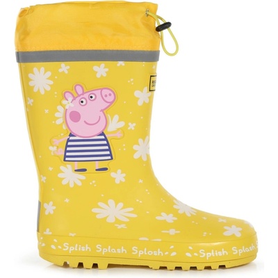 Regatta Гумени ботуши Regatta Peppa Pig Splash Wellington - MaizeYlwDasy