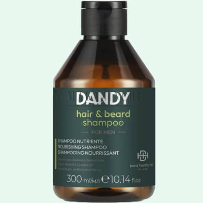 Lisap Professional Milano Parisienne Подхранващ шампоан за брада и коса 300 мл. Dandy Hair & Beard Shampoo (132272)