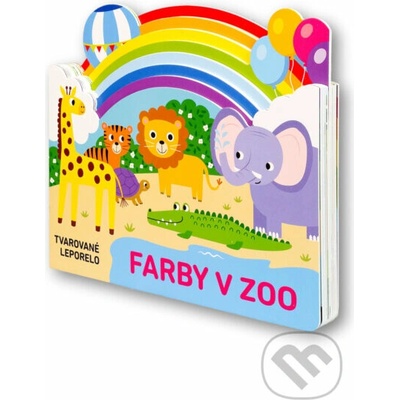 Farby v zoo -Tvarované leporelo