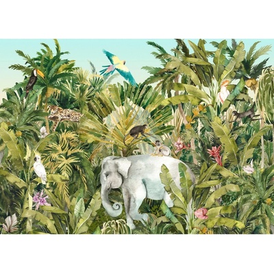 Komar Vliesová fototapeta Jungle Expedition rozměry 350 x 250 cm