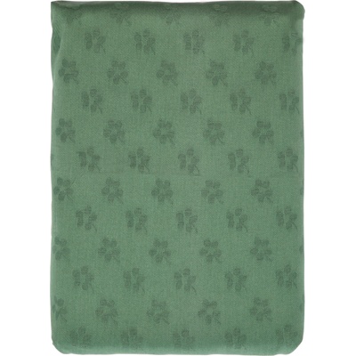 Södahl Покривка за маса Forget Me Not Damask 160 см зелена (28954)