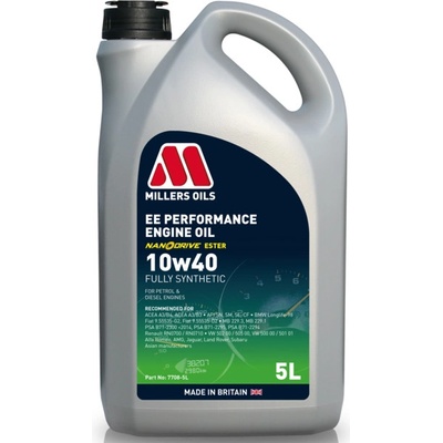 Millers Oils EE Performance 10W-40 5 l