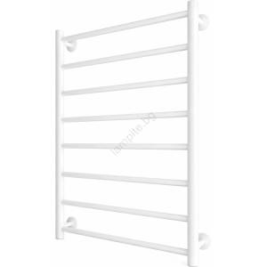 Mario Radiators Радиатор за баня тип стълба INOX FLAT 163W/230V 77x53 cm неръждаема стомана/бял (MR0112)