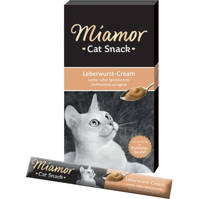 Miamor Miamor Cat Confect крем с лебервурст - 6 x 15 г
