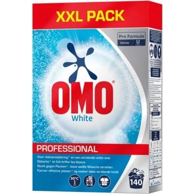 Omo Professional prášek na bílé prádlo 7 kg 140 PD
