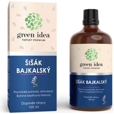 Green Idea GREEN IDEA ŠIŠÁK BAJKALSKÝ bezlihová tinktura 100 ml