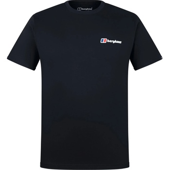 Berghaus Мъжка тениска Berghaus Front & Back Tee T-shirt - Jet Black (216-8355-0212)
