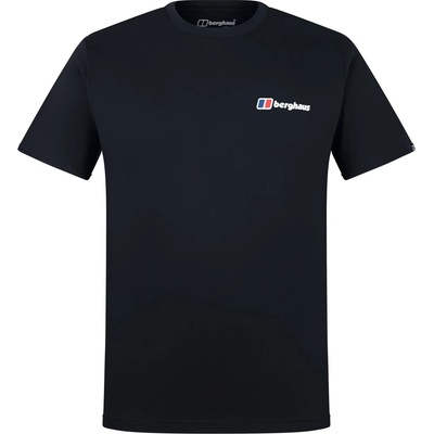 Berghaus Мъжка тениска Berghaus Front & Back Tee T-shirt - Jet Black (216-8355-0212)