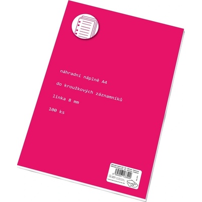 EKO Bobo náplň do charis bloku A4 linkovaná 100 l. – Zboží Živě