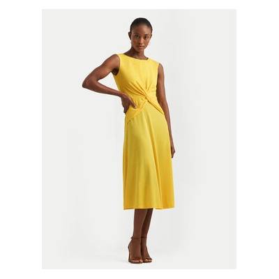 Ralph Lauren Ежедневна рокля 250872090008 Жълт Regular Fit (250872090008)