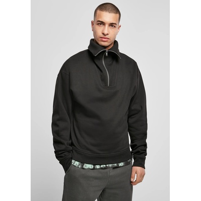 Urban Classics Мъжки пуловер в черен цвят Urban Classics Big TroyerUB-TB4482-00007 - Черен, размер M