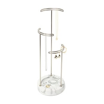 Umbra stojan na šperky Tesora mramor