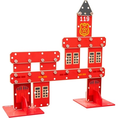 Classic World červená stavební sada