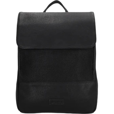 Beagles Čierny elegantný kožený „Citylight“ 12L