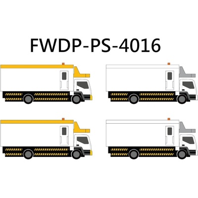 JC Wings Airport Accessories Catering Truck Set 1:400