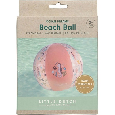 Little Dutch Nafukovacia lopta Ocean Dreams Pink