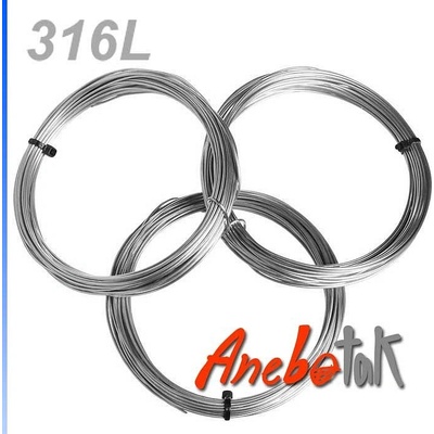 Drát z nerezové oceli 316L tvrdý, 1 mm, svitek 10 m