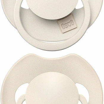 Lovi cumlík silikon dynamický Prime 2ks Coconut/Ivory