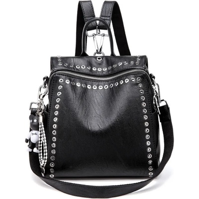 DELIS Дамска раница, Zinnia GT2551, Черна (GT2551)