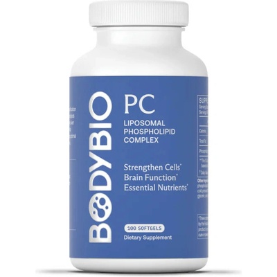BodyBio PC Liposomální Phospholipid Complex 100 kapslí