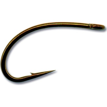 Mustad # 8 CS49SNP-BR muškařský Caddis bronze vel.10 25 ks