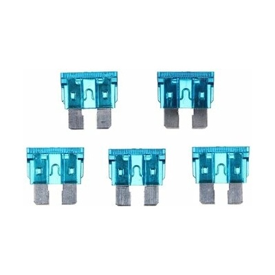 Súprava nožových automobilových poistiek MECHANIC FUSE SET 15A, 100ks SIXTOL SX1131