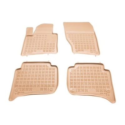 Гумени стелки за VW Touareg II / Porsche Cayenne II (2010-2018) - тип леген бежови