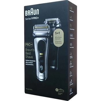 Braun Series 9 Pro+ 9517s Wet&Dry stříbrný