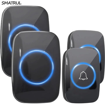 Smatrul Безжичен звънец с 2 бутона и 2 бази (a10-603-3)