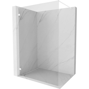 Mexen Lunar душ кабина Walk-in лява 60 x 200 см, прозрачна 8 мм, бяла - 830-060-000-20-00-L (830-060-000-20-00-L)