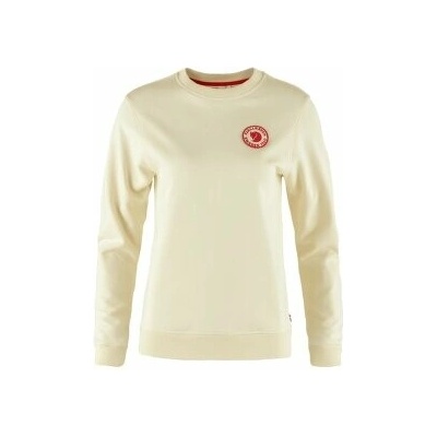 Fjällräven 1960 Logo Badge Sweater Women Chalk White béžová