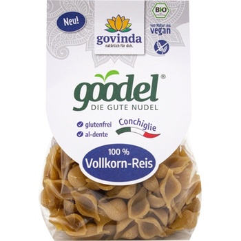 Govinda Био паста Goodel Conchiglie, пълнозърнест ориз - 250 г