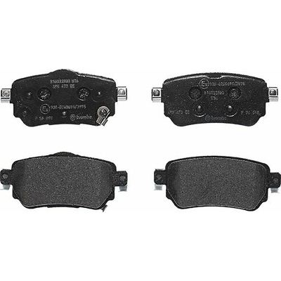 Sada brzdových platničiek kotúčovej brzdy BREMBO P 56 098