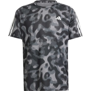 Adidas Тениска Own the Run 3 Stripes Allover Print (IK4979)