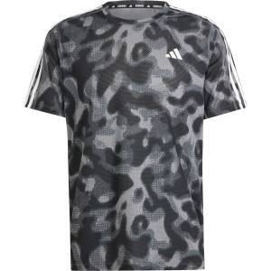 Adidas Тениска Own the Run 3 Stripes Allover Print