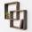 ASIR GROUP Етажерка 51x51 cм смърч (AS0798)