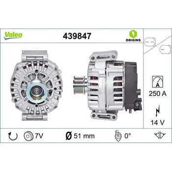 generátor VALEO 439847