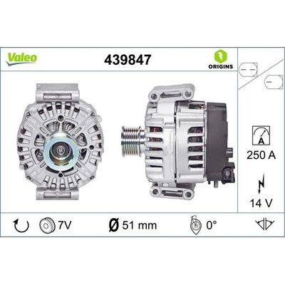generátor VALEO 439847 VA 439847