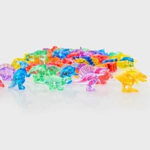 TickiT Průsvitní barevní dinosauři