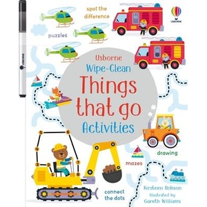 Wipe-Clean Things That Go Activities (ISBN: 9781835405086)