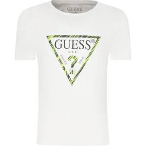 GUESS Тениска със светещо лого Guess